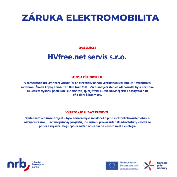 Záruka elektromobilita